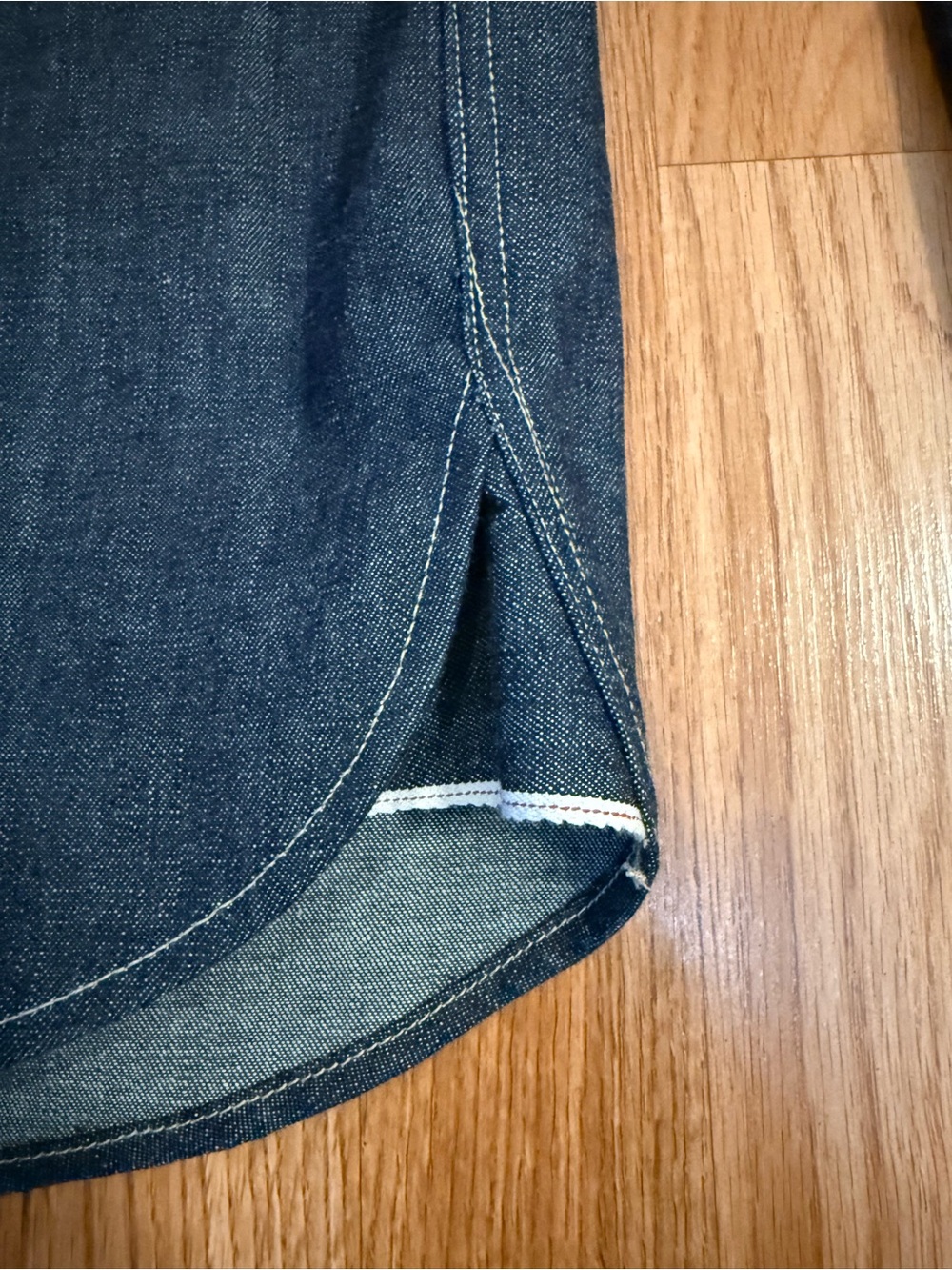 Railcar Fine Goods Monrovia Selvedge Denim Work Shirt – Made in USA – Size M - Picture 2 of 7